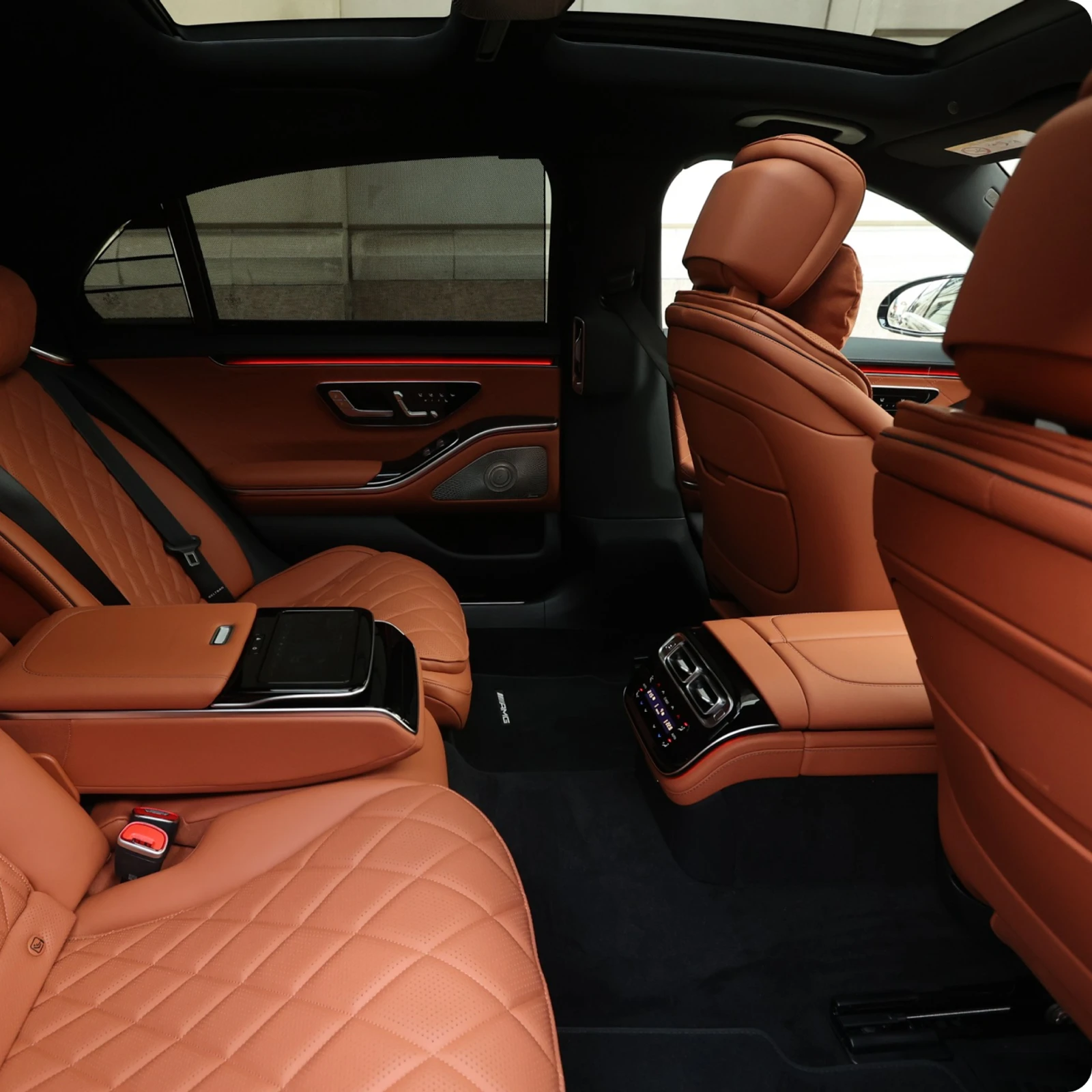 Lux Chauffeur electric fleet interior