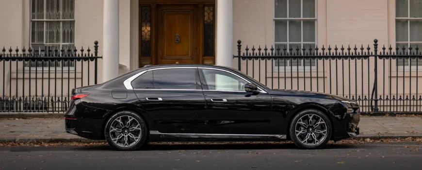 Private chauffeur hire in Milton Keynes with luxury vehicle and professional driver for executive.