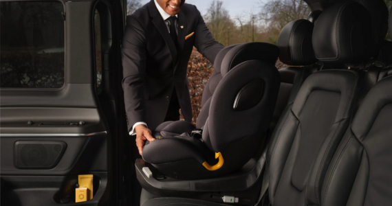 Hire Private driver with executive car with child seat